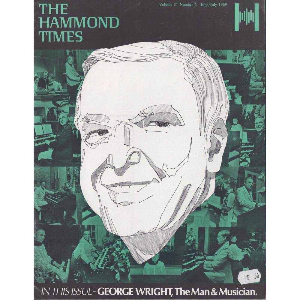 The Hammond Times Vol 31 No 2 June July 1969 George Wright Organ Magazine